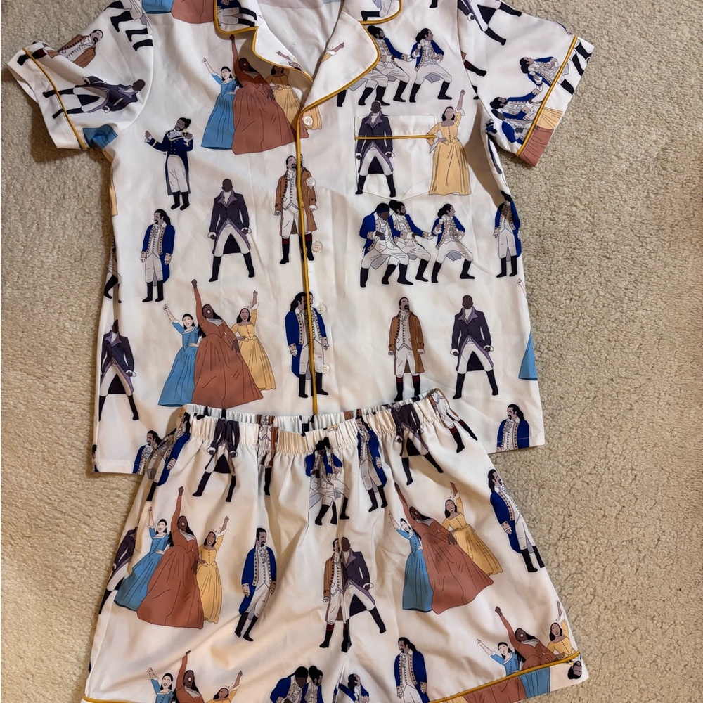 Hamilton pajama short set